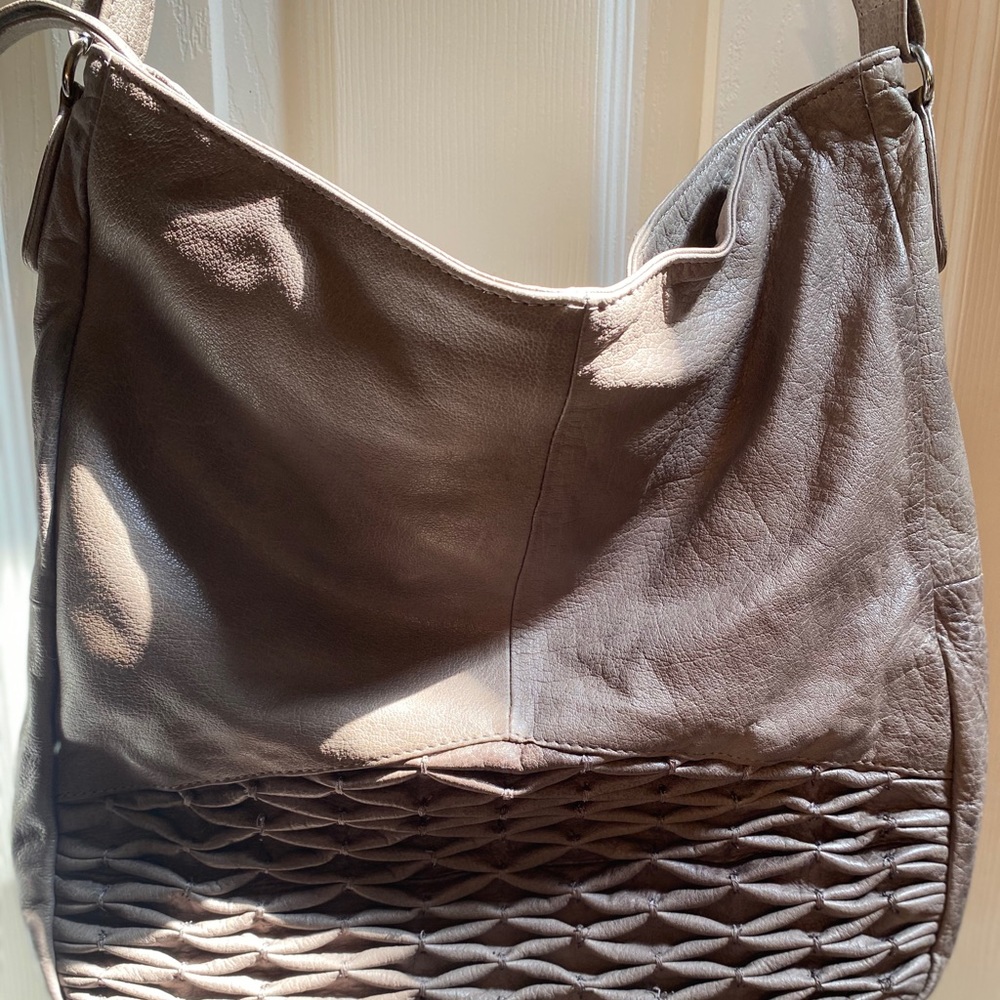Day & Mood - Boho slouch leather purse.